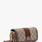 GUCCI GG SUPREME SUPER SMALL LONG SHOULDER BAG