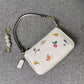 COACH NOLITA FLORAL SHOULDER WITH DETACHABLE PEARL BAG