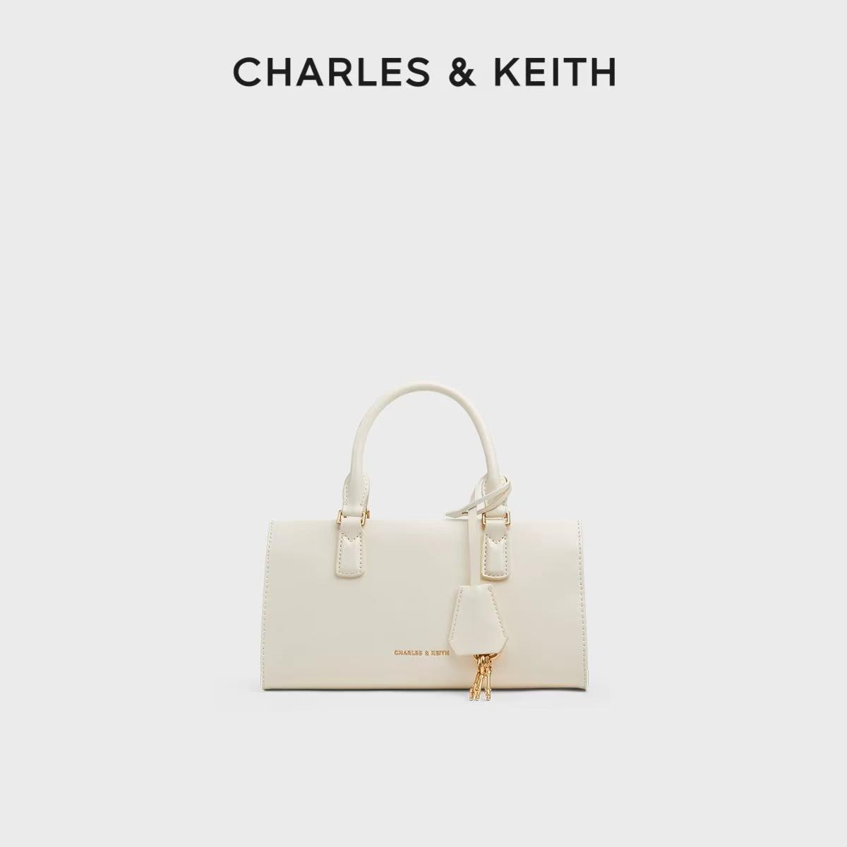 CHARLES & KEITH KERRY MINI WIDE SHAPE TOTE BAG