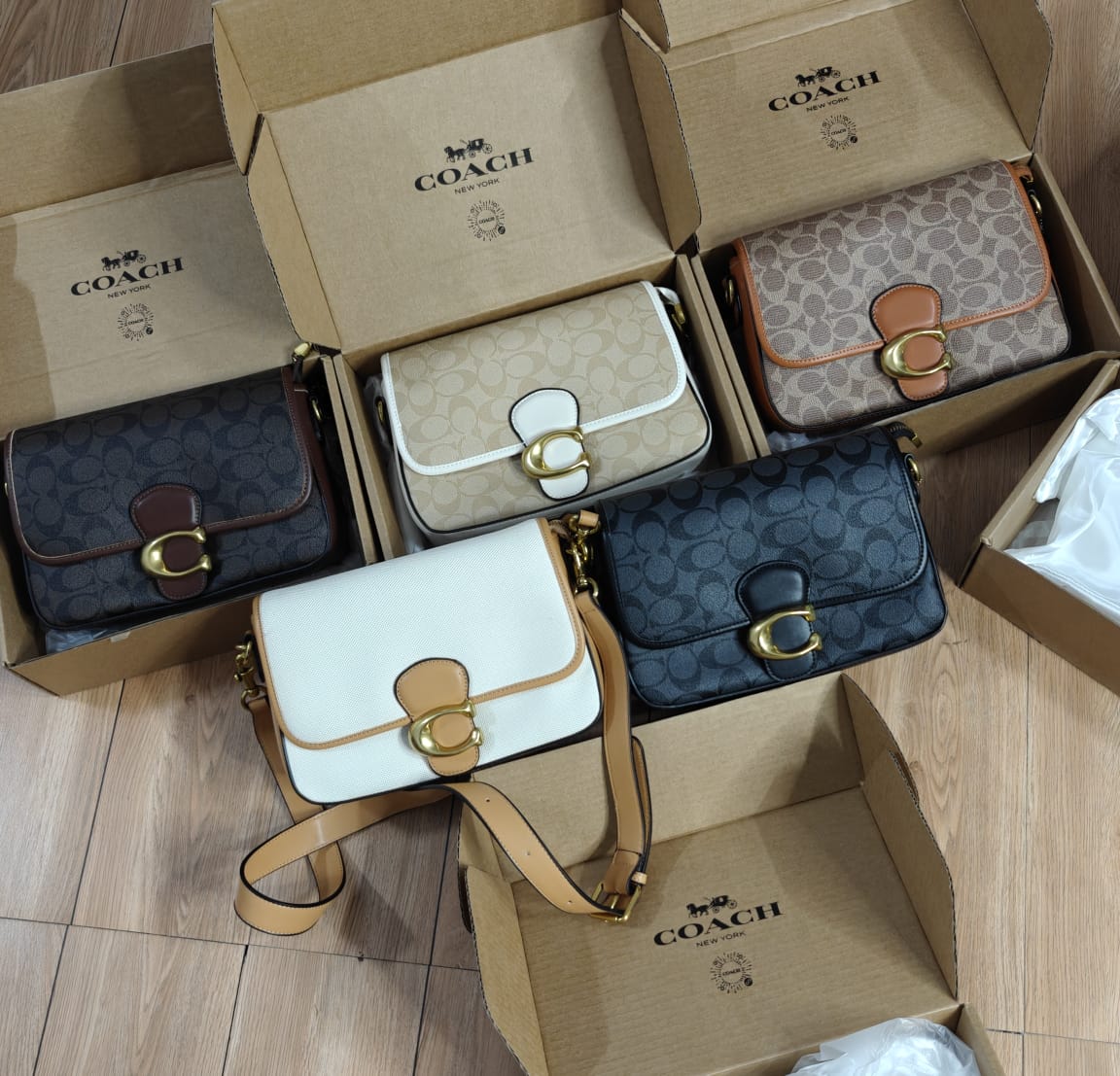 COACH SOFT TABBY NOW