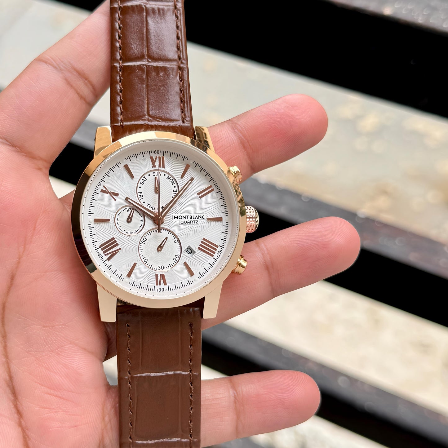 Montblanc Brown Formal Series Detailed with Perfection