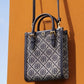 TORY BURCH T MONOGRAM JACQUARD MINI TOTE BAGS
