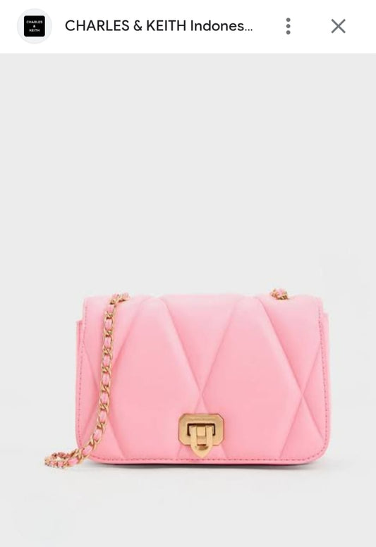CHARLES & KEITH ARWEN QUILTED BAGS
