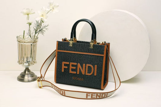 FENDI ROMA NYLON JUTE SERIES