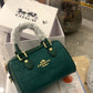Coach Outlet mini Rowan Leather Speedy Bag