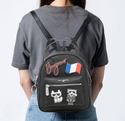 KARL LAGERFELD BONJOUR PARIS BACKPACK