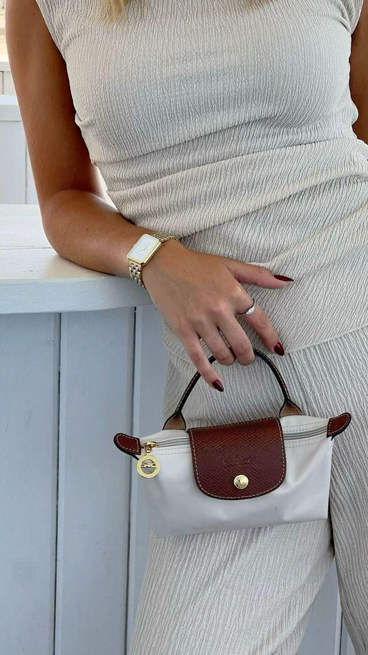 LONG CHAMP LE PLIAGE WITH LONG STRAP CROSSBODY BAG WITH HANDLE