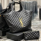 SAINT LAURENT YSL  ICARE MAXI SHOPPING BAG QUILTED LAMBSKIN