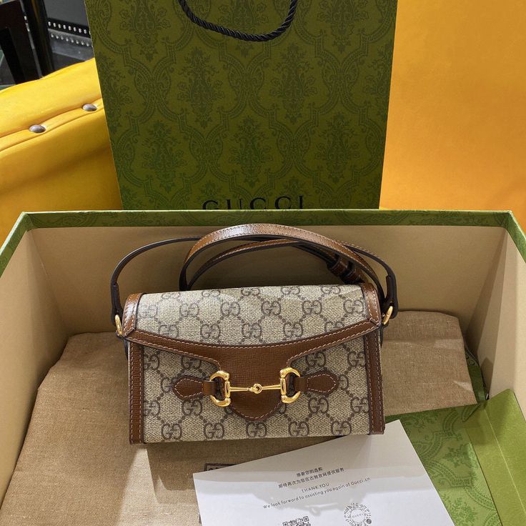 GUCCI GG HORSEBIT OPHIDIA SLING BAGS
