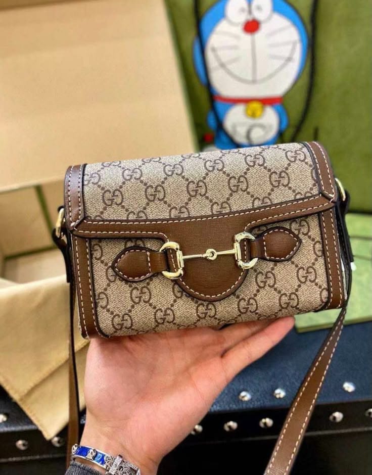 GUCCI GG HORSEBIT OPHIDIA SLING BAGS