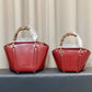 GUCCI BAMBOO TOP HANDLE BUCKET BAG