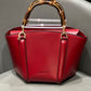 GUCCI BAMBOO TOP HANDLE BUCKET BAG