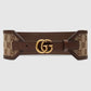 GUCCI GG SUPREME BROAD BELTS