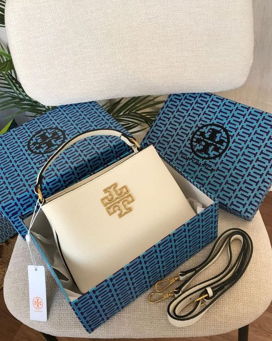 TORY BURCH BRITTEN SATCHEL CROSSBODY