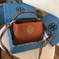 TORY BURCH BRITTEN SATCHEL CROSSBODY