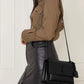 SAINT LAURENT SUNSET LEATHER BAGS
