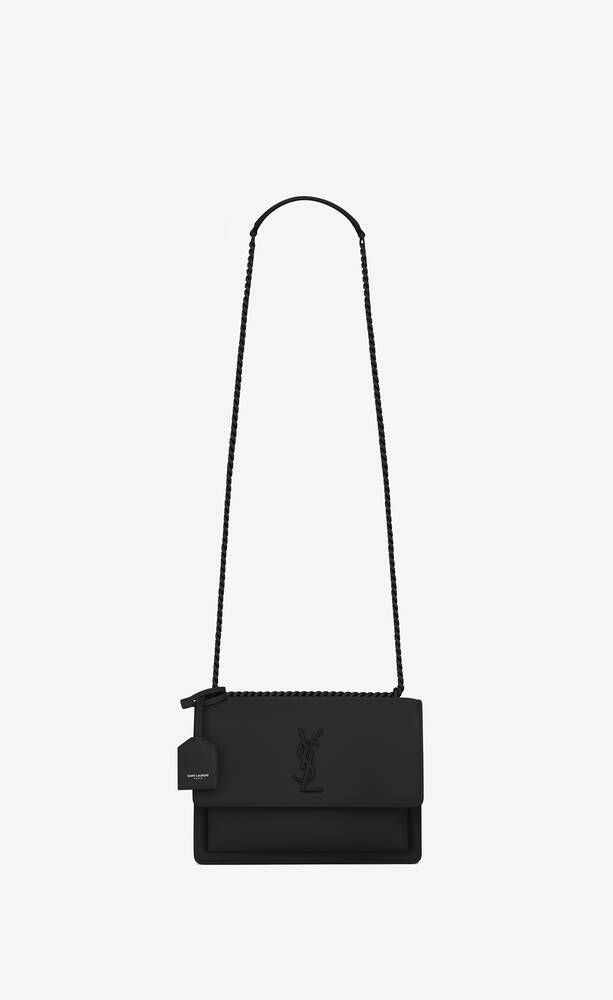 SAINT LAURENT SUNSET LEATHER BAGS