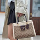 COACH GRACE SIGNATURE CARRYALL BAGS