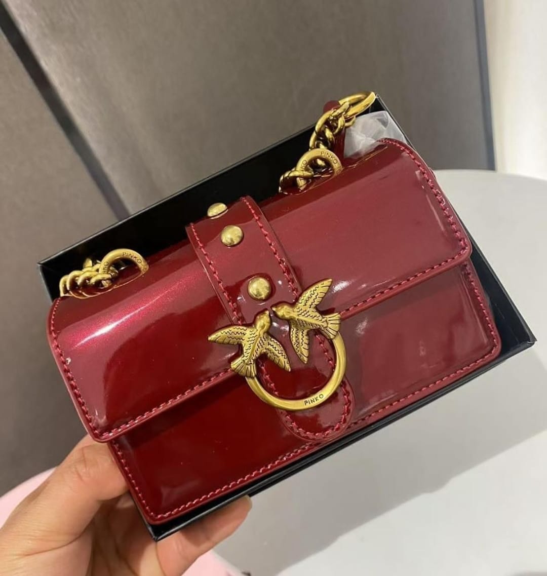 PINKO LOVE ONE MINI CROSSBODY BAGS