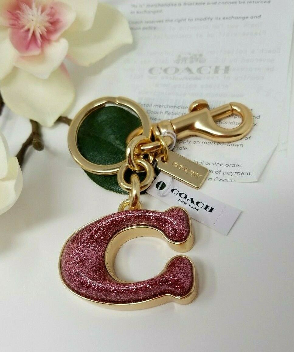 COACH C LOGO CHARM