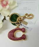 COACH C LOGO CHARM
