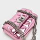 CHARLES & KEITH NOIR PATENT MINI QUILTED SLING BAGS