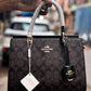 COACH HANDBAGS WITH PARTITION INSIDE AND LONG BELT