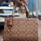 COACH HANDBAGS WITH PARTITION INSIDE AND LONG BELT
