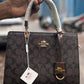 COACH HANDBAGS WITH PARTITION INSIDE AND LONG BELT