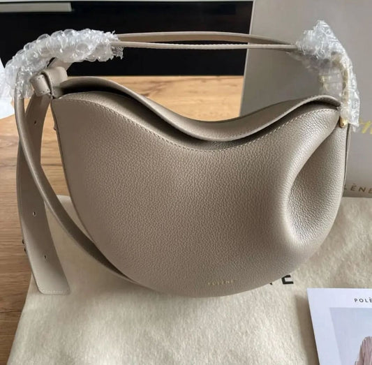 POLENE TONCA DUMPLING CROSSBODY BAG