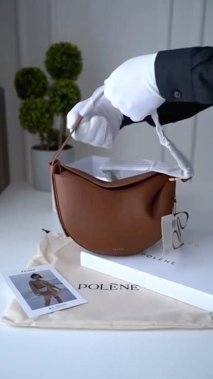 POLENE TONCA DUMPLING CROSSBODY BAG