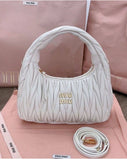 MIU MIU WANDER MATLASSE HOBO BAG