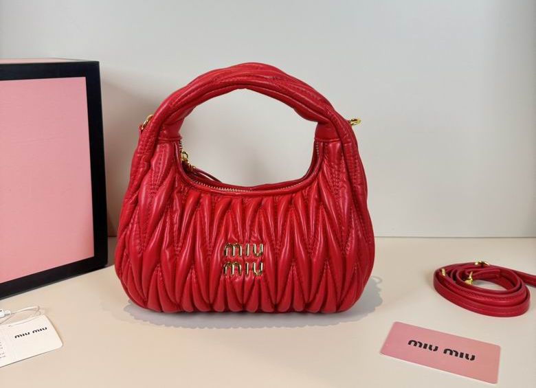 MIU MIU WANDER MATLASSE HOBO BAG