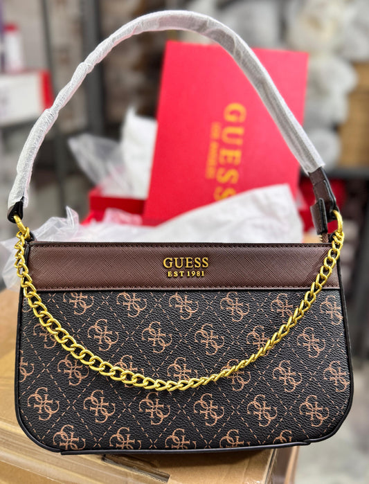 GUESS SMALL SHOULDER CUM LONG SLING BAG