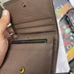 GUCCI OPHIDIA AUTHENTIC HALF BOOK FOLD WALLET