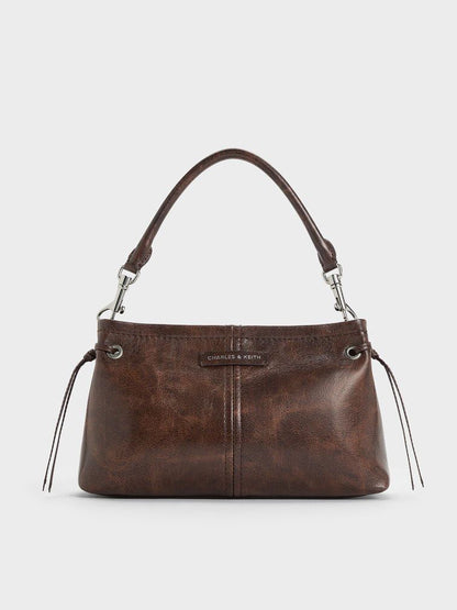 CHARLES & KEITH NOANE SHOULDER BAG WITH DUAL STRAP