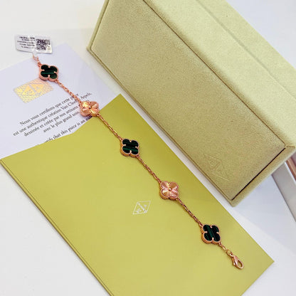 Van Cleef Vintage Alhambra Bracelet With Complete Premium Packaging