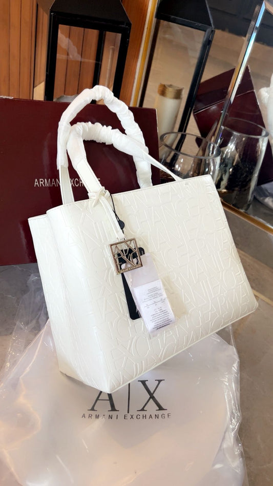 ARMANI EXCHANGE GENUINE LEATHER BAG