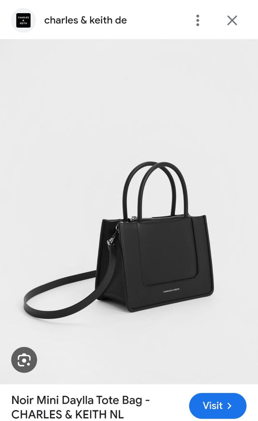 CHARLES & KEITH DAYLLA MINI TOTE BAGS
