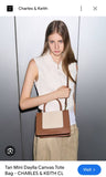 CHARLES & KEITH DAYLLA MINI TOTE BAGS