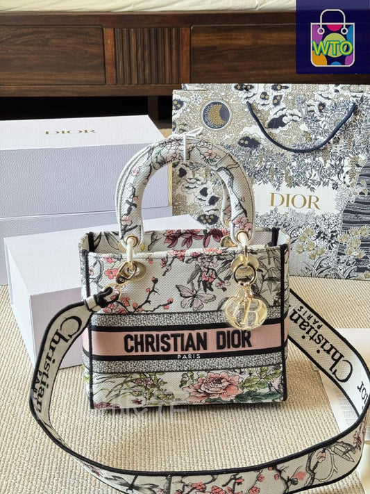 LADY DIOR EMBROIDERED