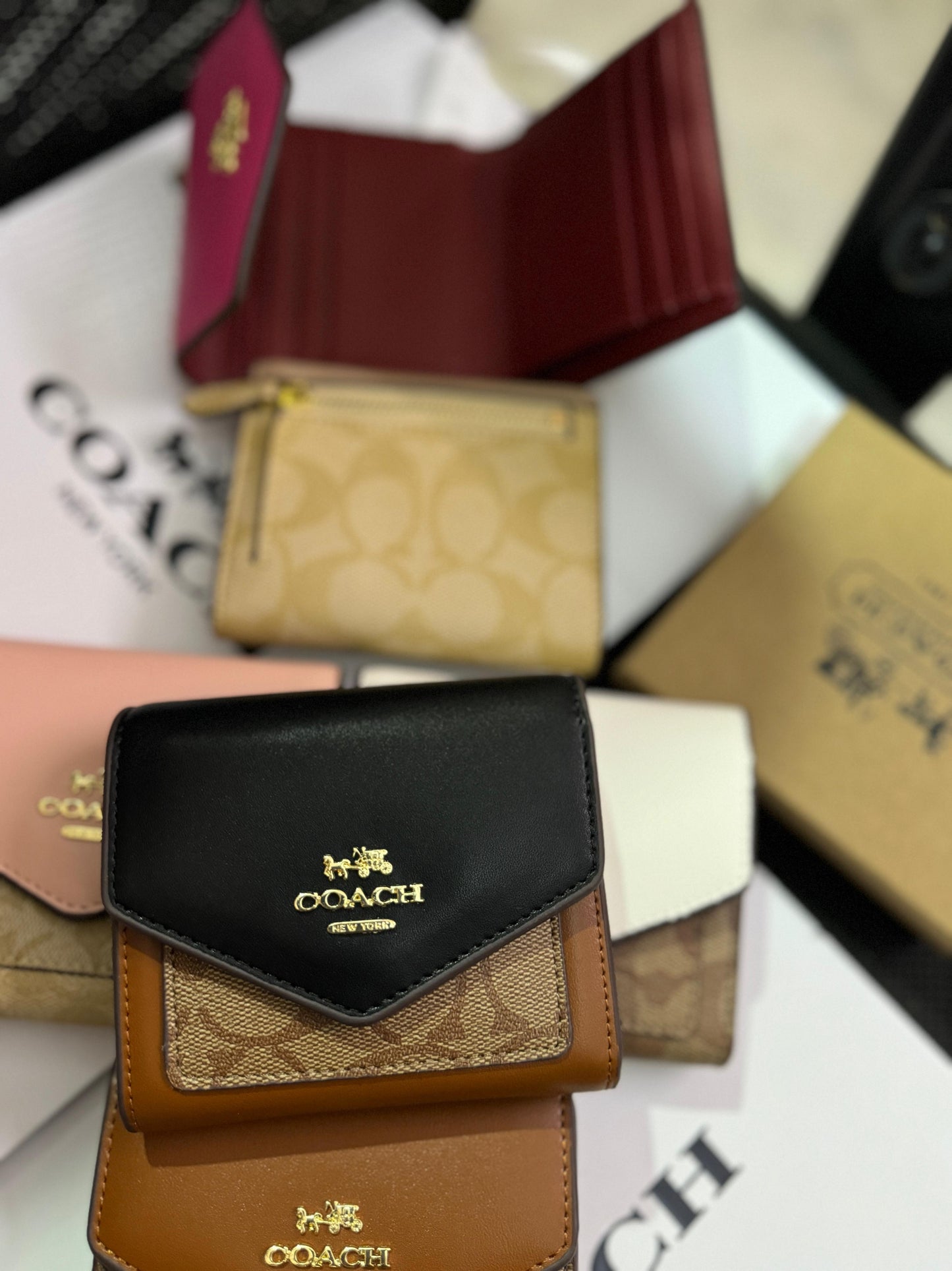 COACH WALLET 3 FOLD