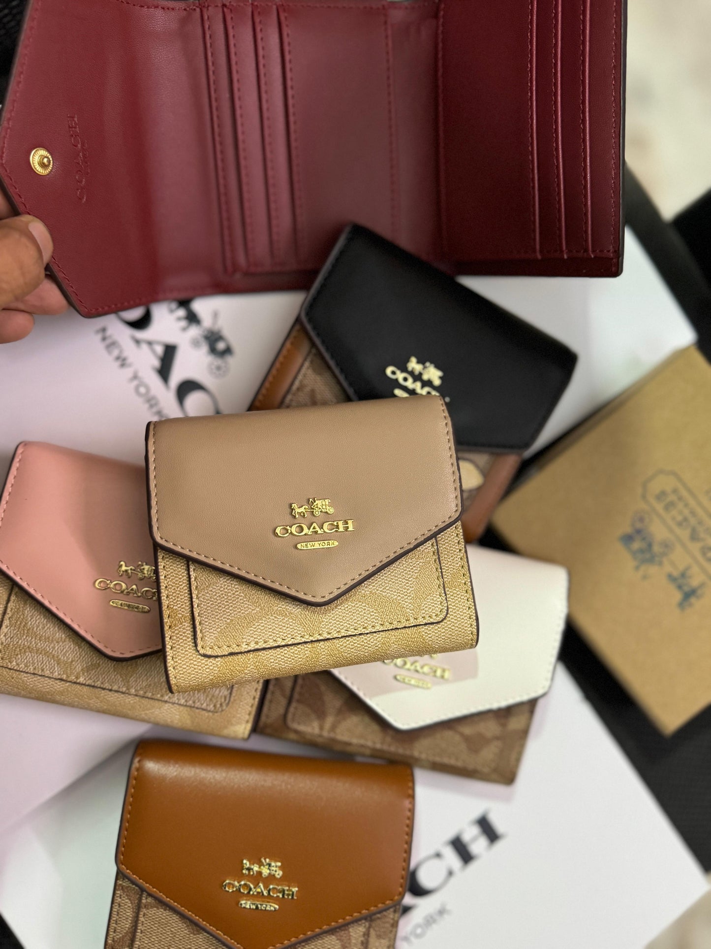 COACH WALLET 3 FOLD