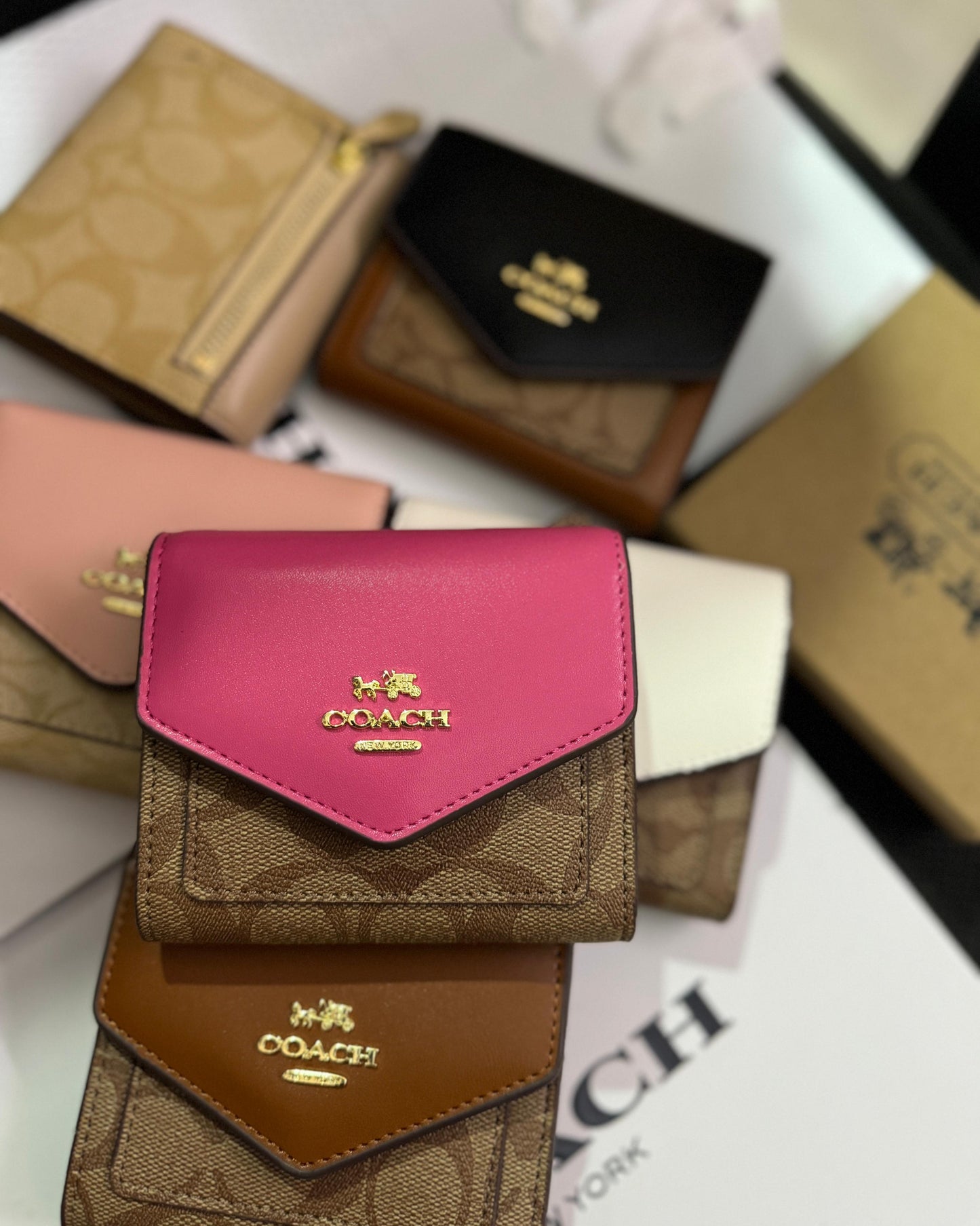 COACH WALLET 3 FOLD