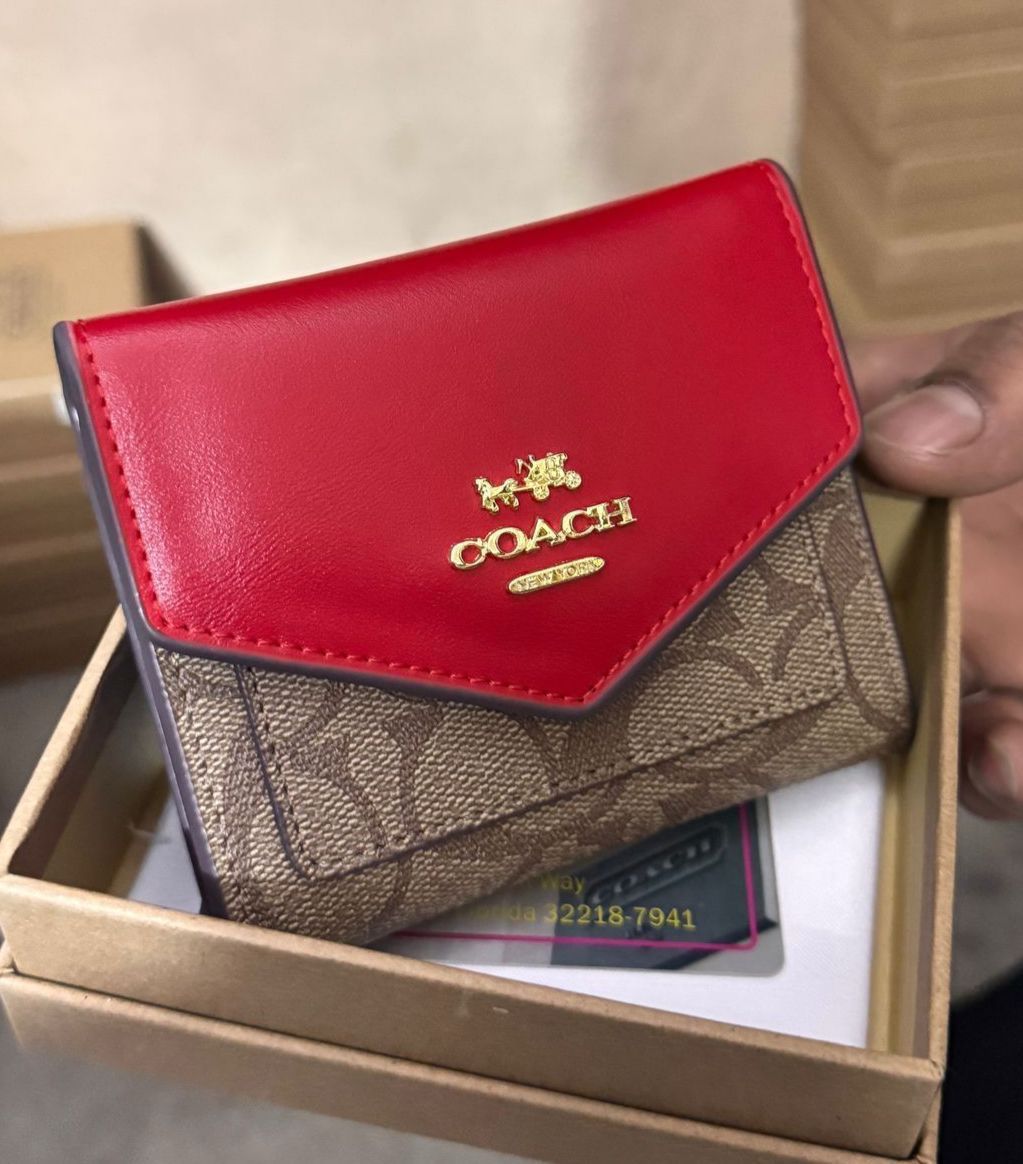 COACH WALLET 3 FOLD