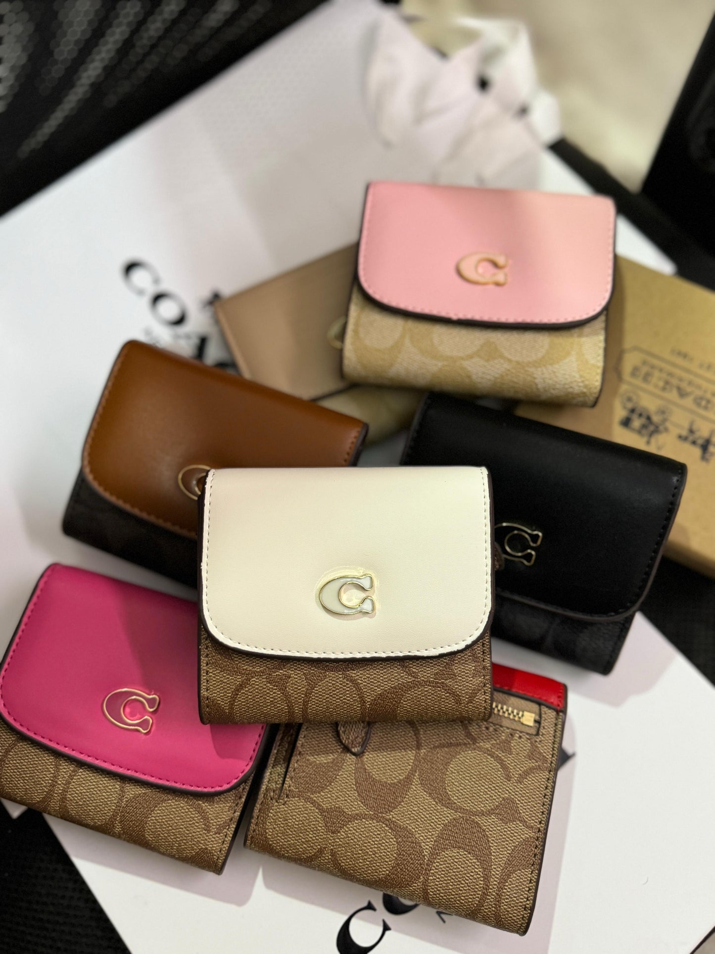COACH WALLETS 3 FOLD
