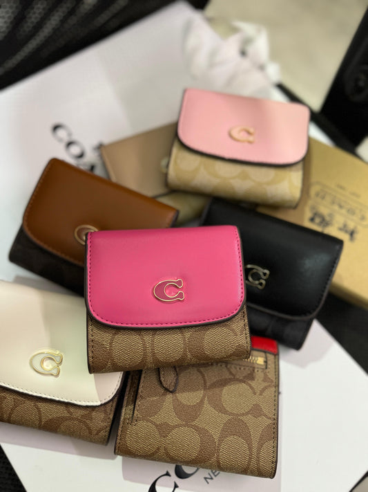COACH WALLETS 3 FOLD