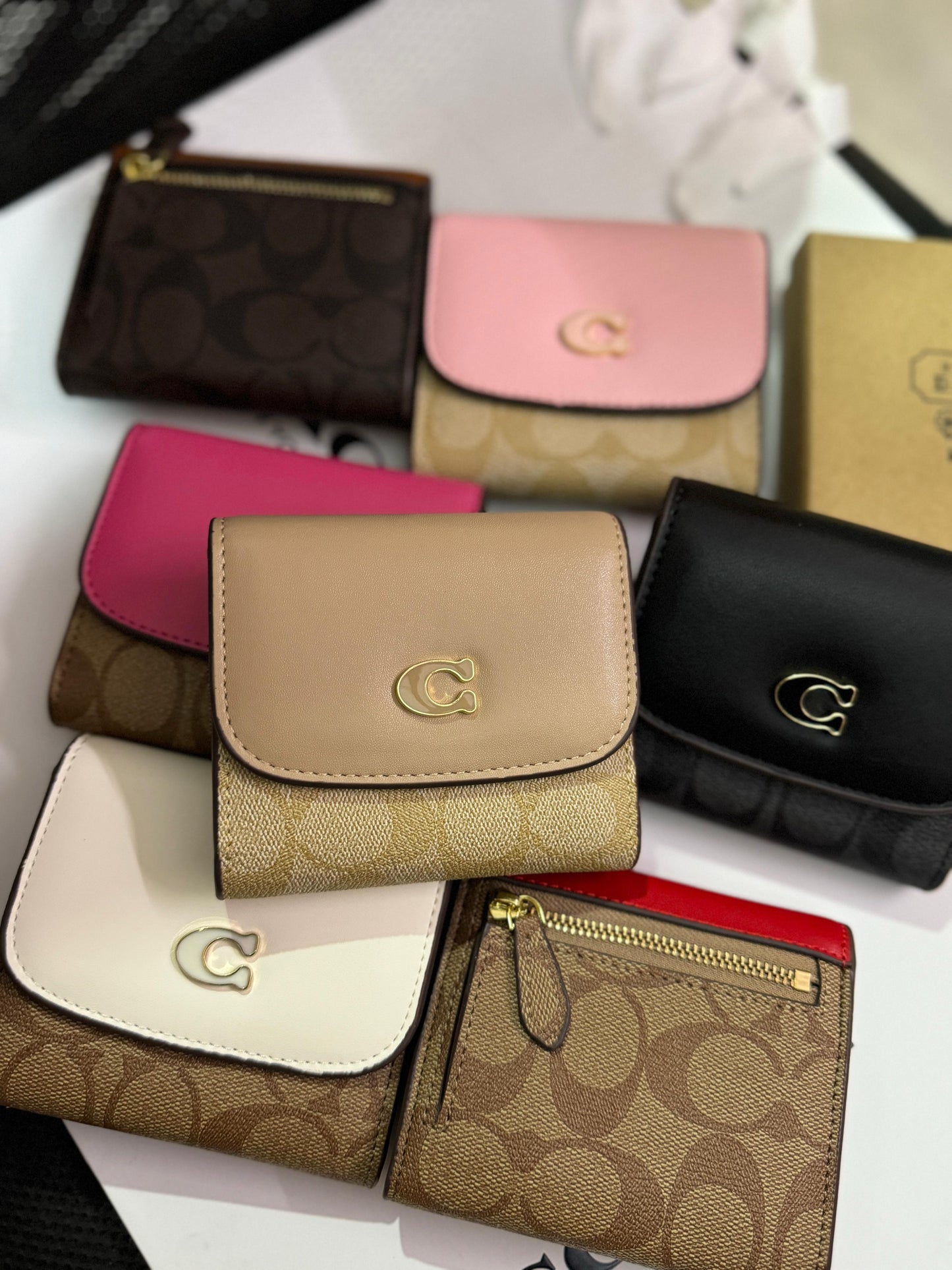COACH WALLETS 3 FOLD