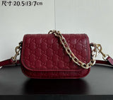 GUCCI EMBLEM SHOULDER BAG