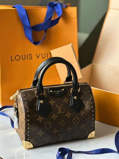 LOUIS VUITTON SPEEDY TRUNK 20 MONOGRAM